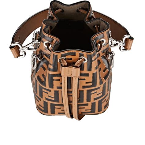 fendi mon tresor bucket bag logo|mini Fendi bucket bag.